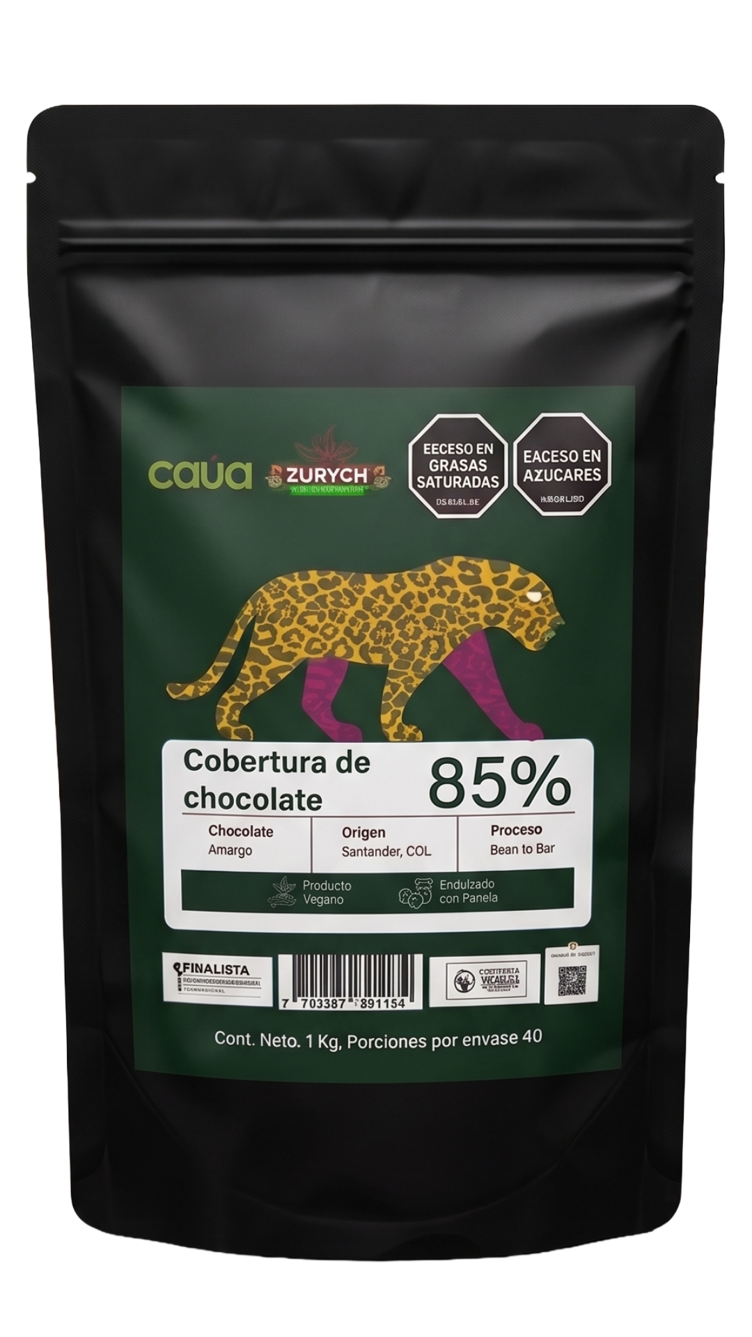 Cobertura 85 % · panela